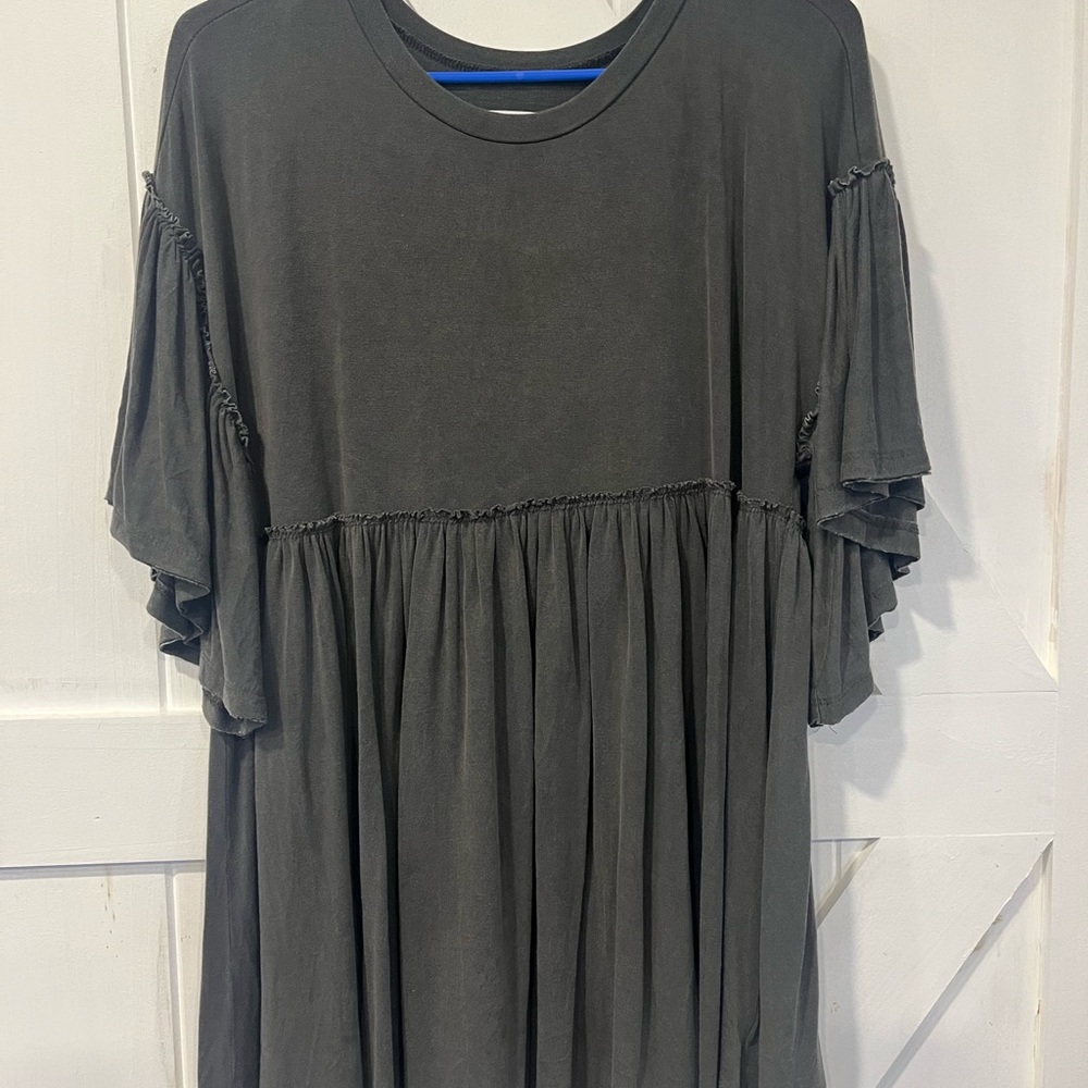 Urban Outfitters Charcoal Gray Top